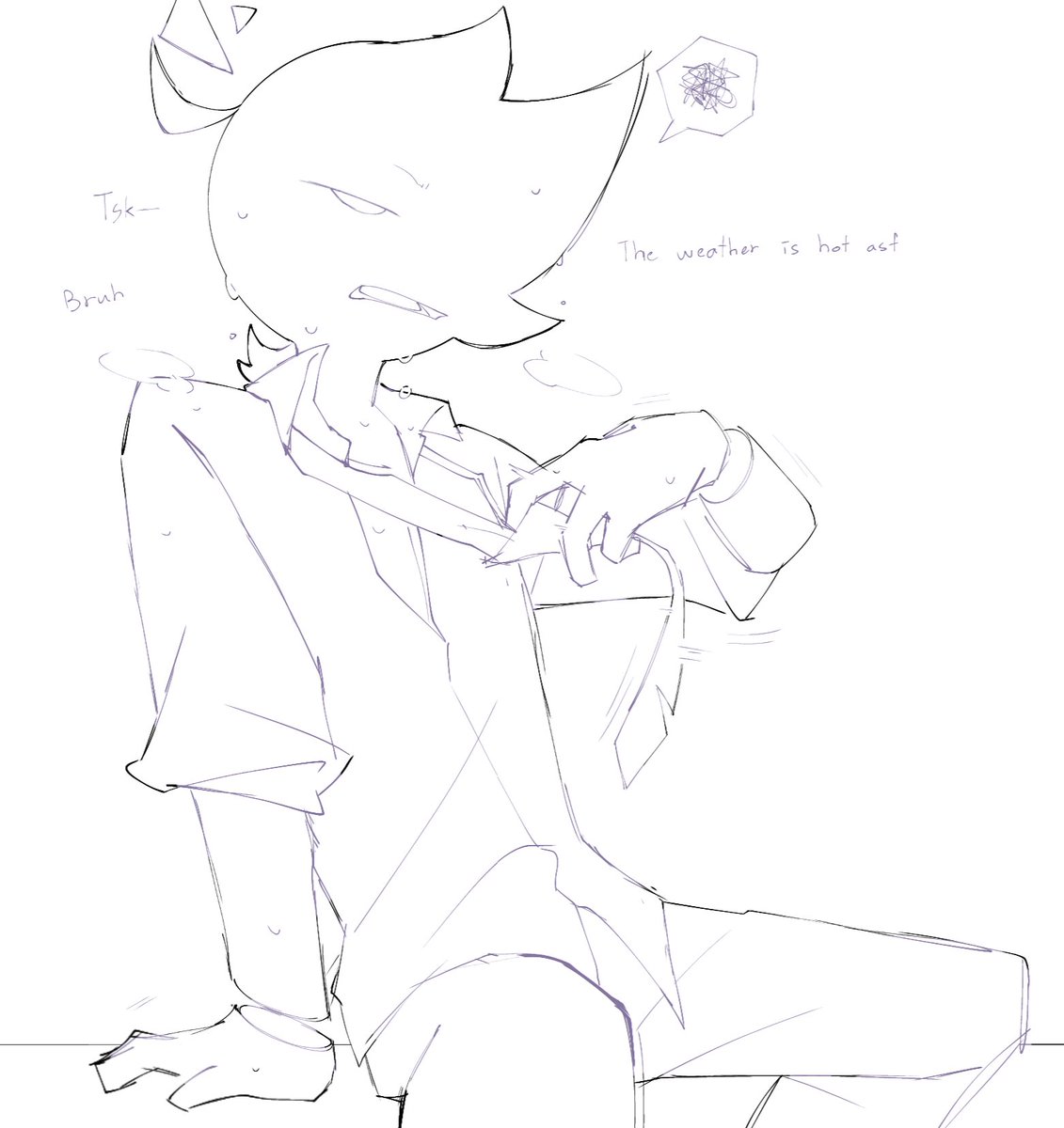 MoAnidraws's tweet photo. " The weather is so hot "
#FNFAstro https://t.co/yJNFvo3MKy