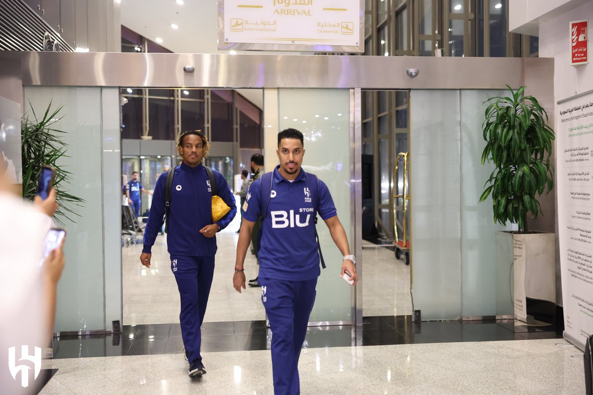 Alhilal_FC's tweet photo. 🛬 هُنـا جدّة 💙

#الهلال
