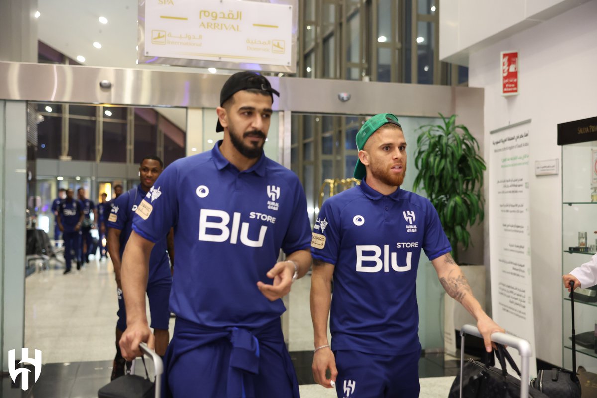 Alhilal_FC's tweet photo. 🛬 هُنـا جدّة 💙

#الهلال