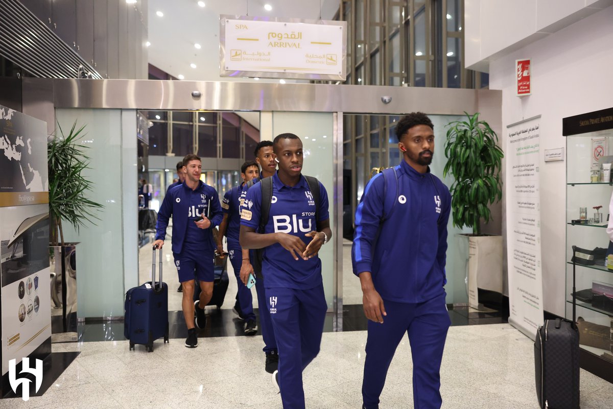 Alhilal_FC's tweet photo. 🛬 هُنـا جدّة 💙

#الهلال