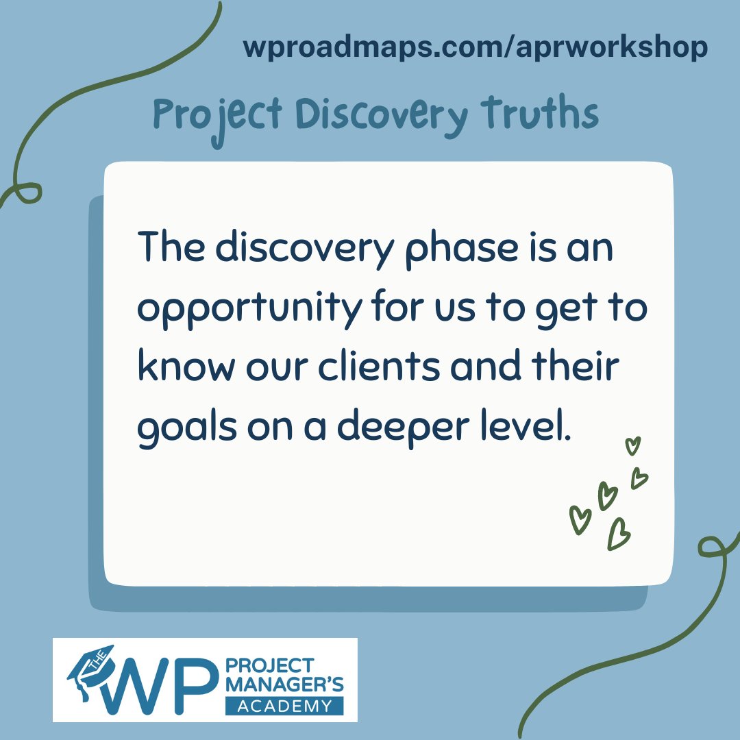 pmforprofit's tweet photo. #WordPress #ProjectManagement #OnTime #WithinBudget #StopScopeCreep #PreserveROI #TheWPProjectManagersAcademy #JoinTheAcademy #TakeThePMQuiz https://t.co/1yCweLvhaO