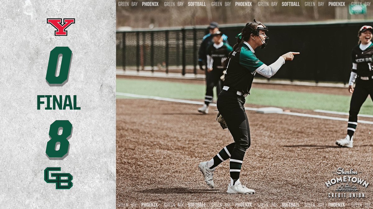 GBPhoenixSB's tweet image. Don't mind us, just doing some spring cleaning 🧹️🧹️

Kelly Greene throws an absolute gem to complete the sweep of Youngstown State! 💎

#RiseWithUs | #HLSB