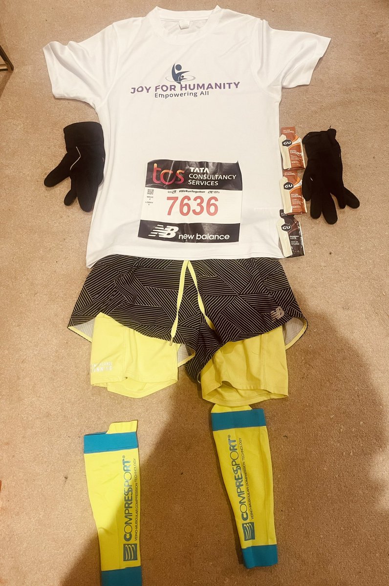 1 more sleep till <a href="/LondonMarathon/">TCS London Marathon</a> #WeRunTogether thankyou to <a href="/padder1/">Peter Carter</a> <a href="/CompletePhysio/">Complete Physio</a> and <a href="/Joy4Humanity/">Joy For Humanity</a>. <a href="/pastrycogram/">p cogram</a> I will channel being THE CAPITAIN!