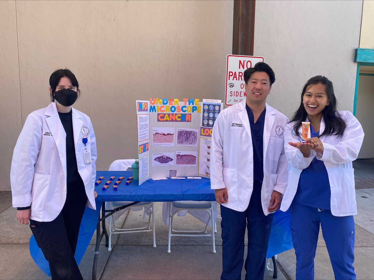 AOAforDOs's tweet photo. The great students of Burrell College are here at the COMPASS health fair. Many different Burrell student organizations are hosting booths with important health education topics for the community! What a great start to #NDODS! @burrellcollege #Volunteer #whyweDO https://t.co/gCDEx40T3w
