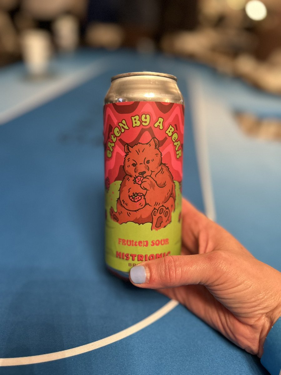 HBrewlab's tweet image. Seems like a great time to head to District Brew Yards in Wheeling to try our new beer release Eaten By a Bear! This fruit forward American wild ale swells with a pleasantly tart flavor of black and red raspberries. 🧸🍻#drinkdramatically