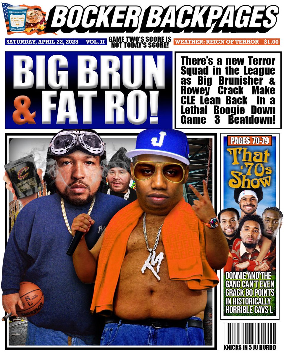 BockerBackpages's tweet photo. Today’s Bocker Backpage: Big Brun &amp; Fat Ro! #NewYorkForever https://t.co/FgeDDRTSd5