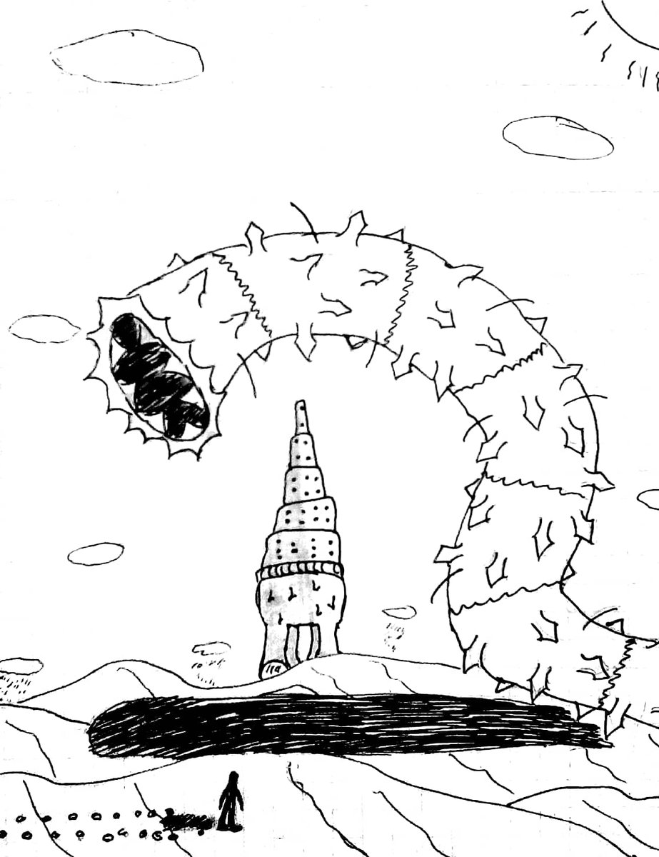 gera_miope's tweet photo. Que les parece estas criaturas del gran desierto de siler de mi #comic #webcomic #elmercaderambulante #dibujoalapiz #proyectooriginal https://t.co/h2E8Ij1vpK