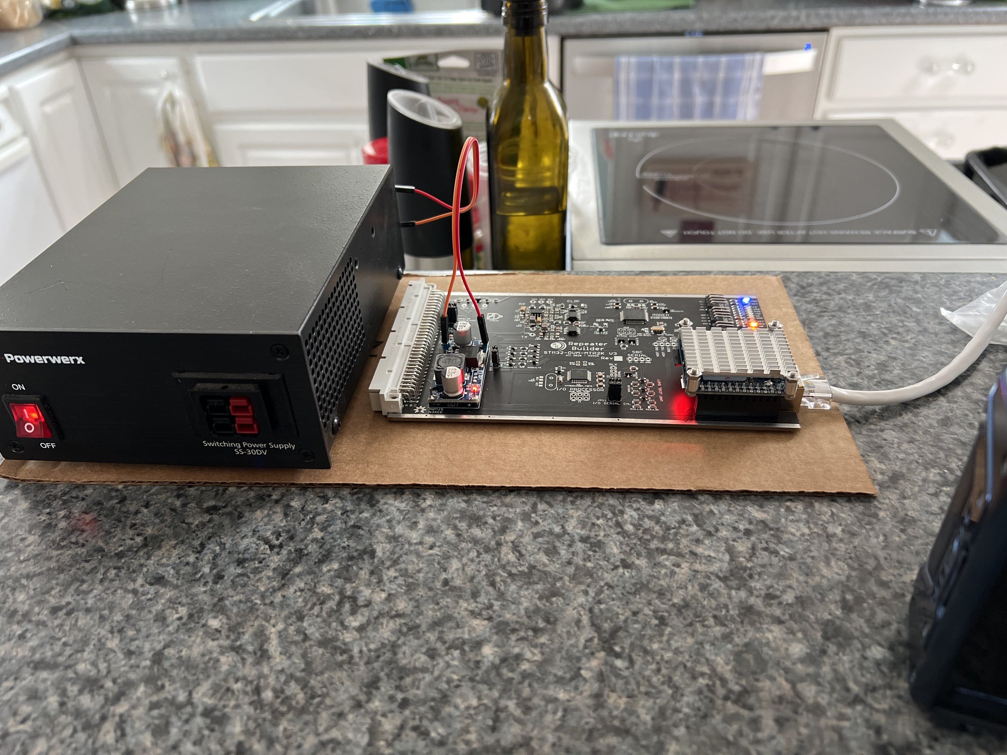 M17 Project on Twitter "KC1AWV in KitchenLab™, successfully updated