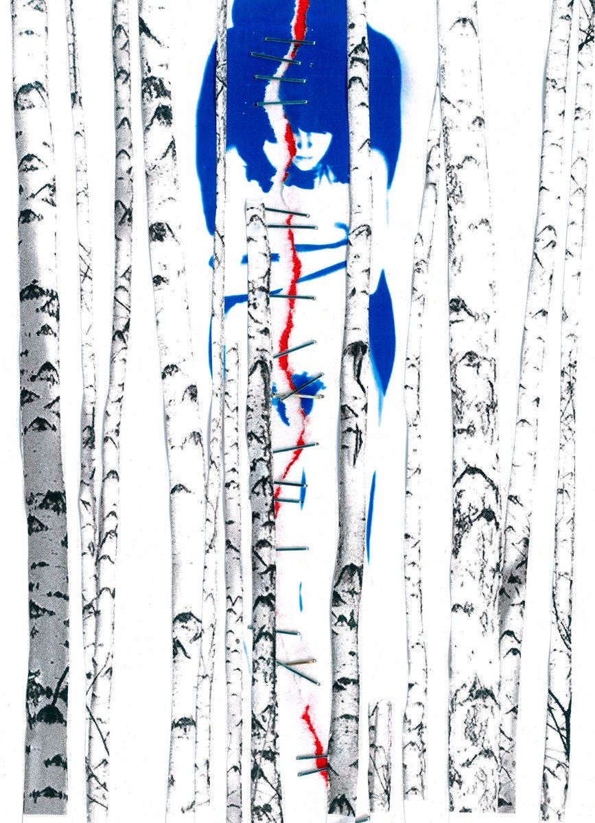 A page from my zine which i show later