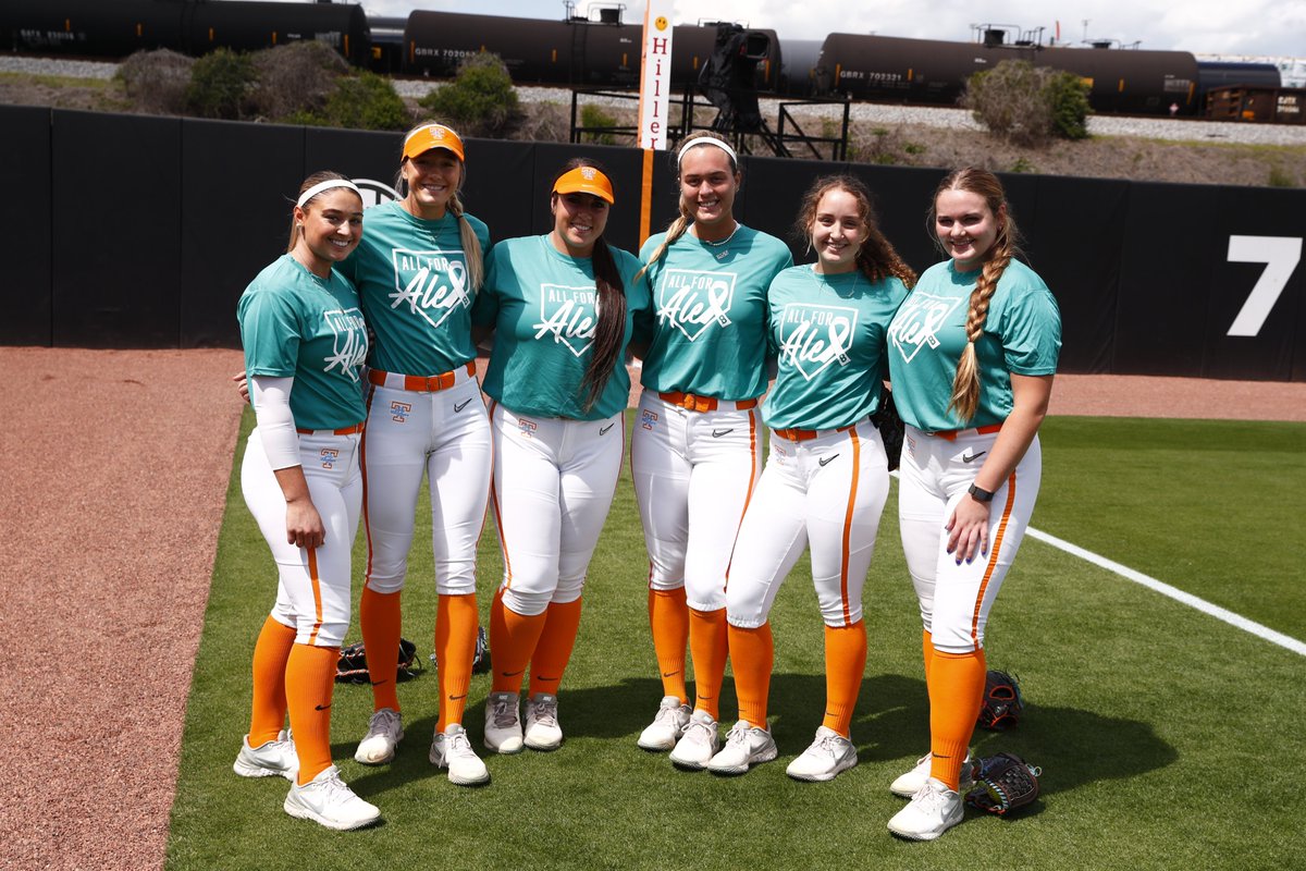 sarah kelly on Twitter "RT Vol_Softball Today we wear teal for all
