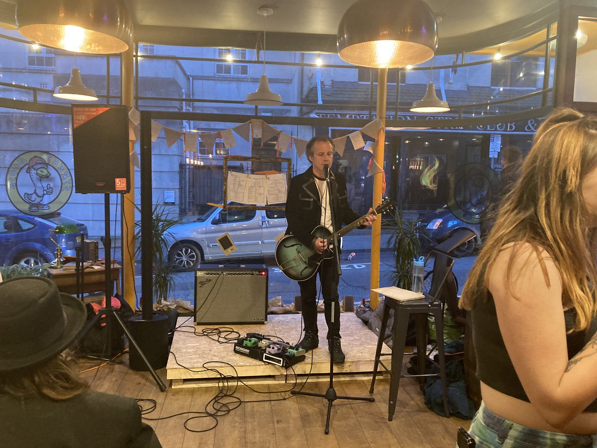 A real privilege and honour to play at the opening night of the first Bournemouth Writing Festival last night! Thank you for having me <a href="/BmthWritingFest/">Bournemouth Writing Festival</a> #writingcommunity #BournemouthWritingFestival