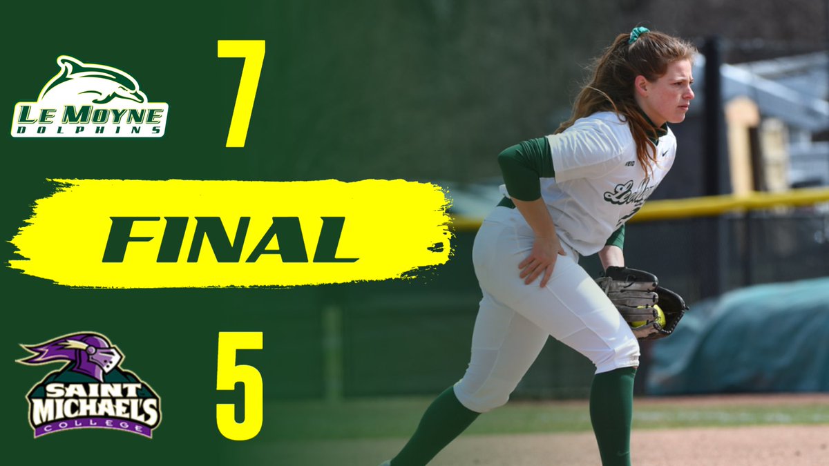Le Moyne Softball on Twitter "‘Phins take game one of today’s