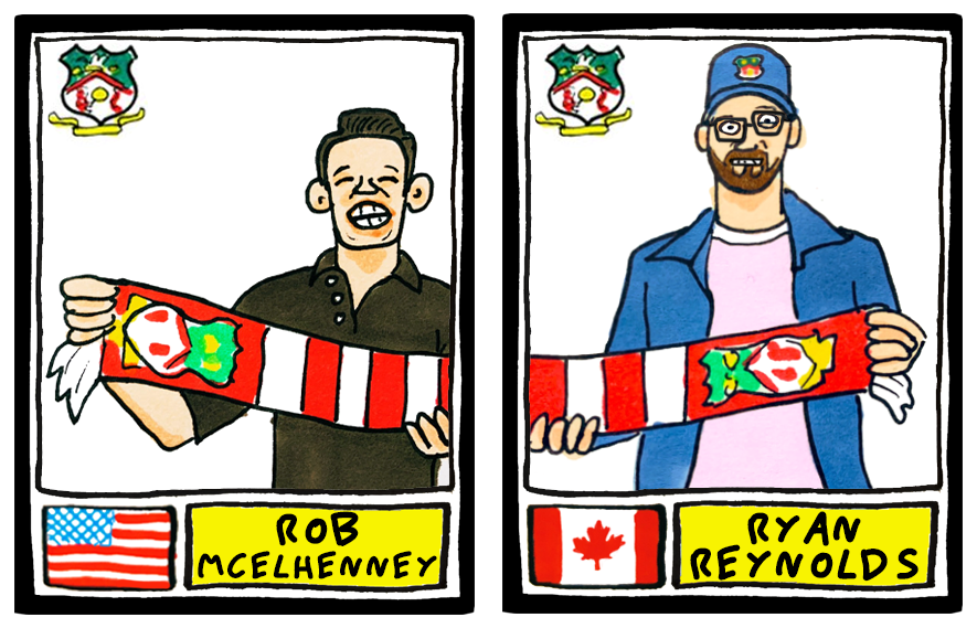 CheapPanini's tweet photo. Poorly drawn Wrexham promotion-winners: an upsetting thread 🧵 https://t.co/6cOGir8TKt