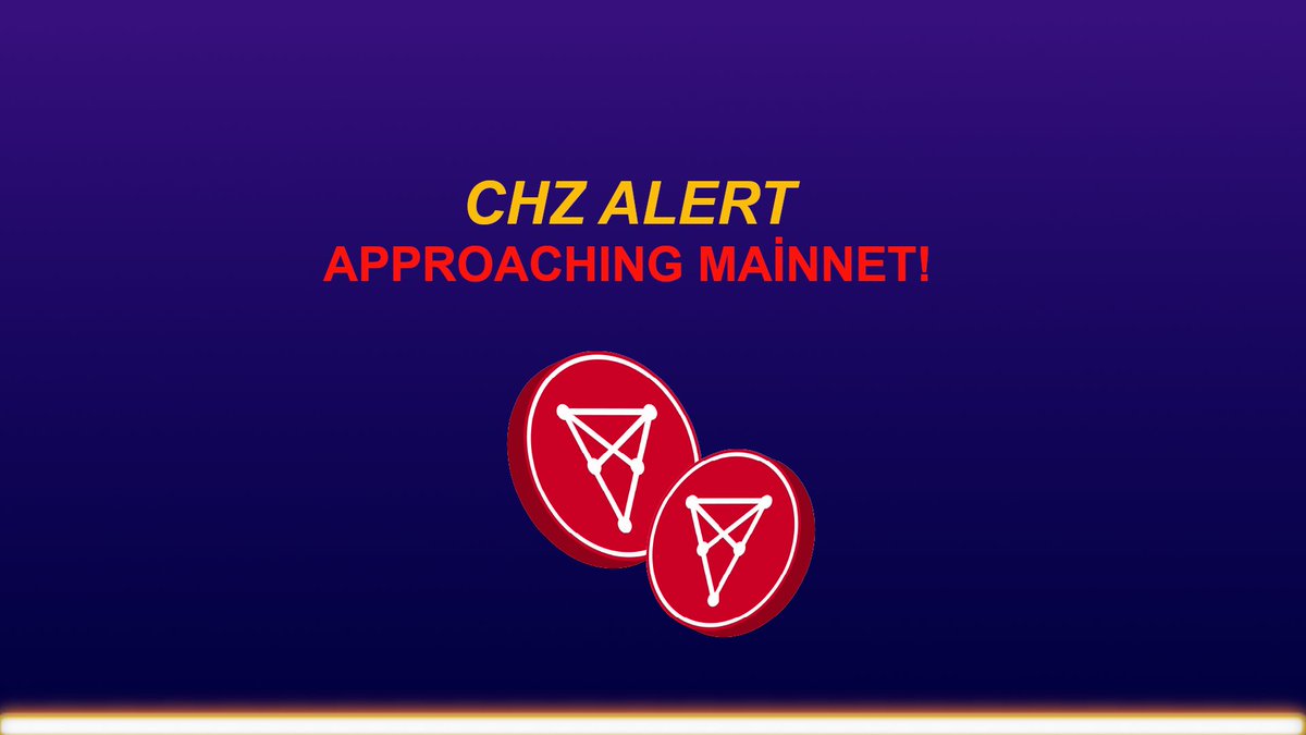 blockchainekip's tweet photo. 10 Mayıs'da yapacağı mainnetle birlikte $chz kendi ağına geçiyor.🚀 @Chiliz_Turkiye @Chiliz  #CHZ https://t.co/Pfc6Ze8xUv