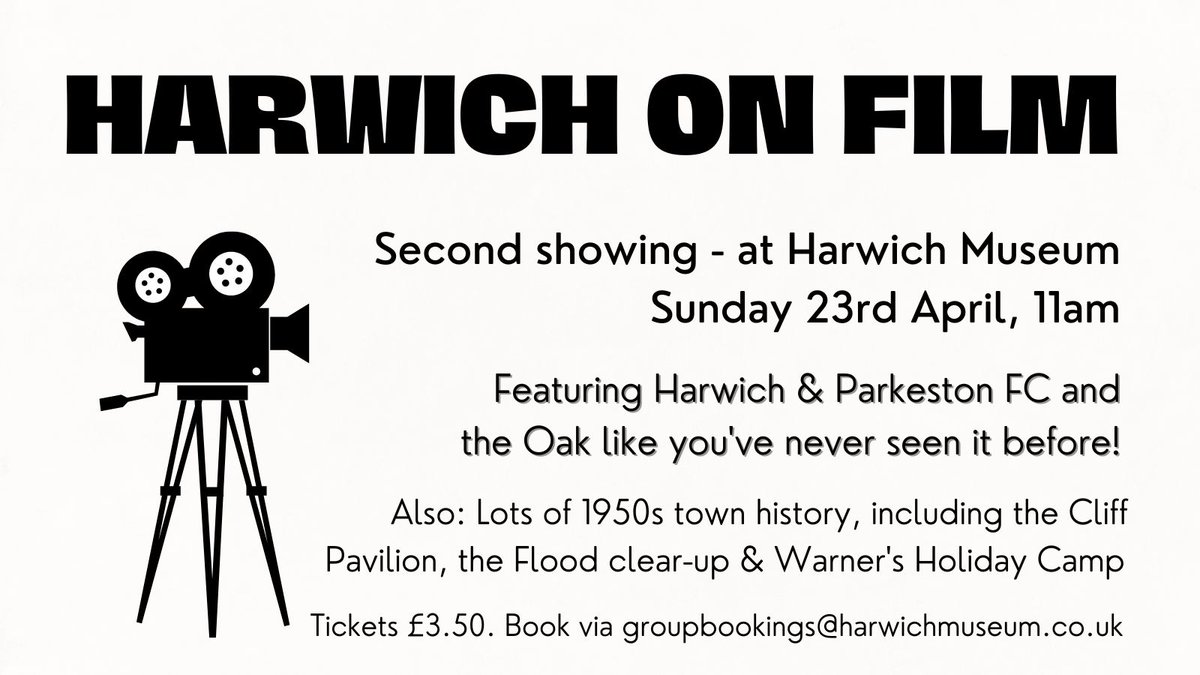 Harwich & Parkeston FC History on Twitter "🎞️ Get to HarwichMuseum