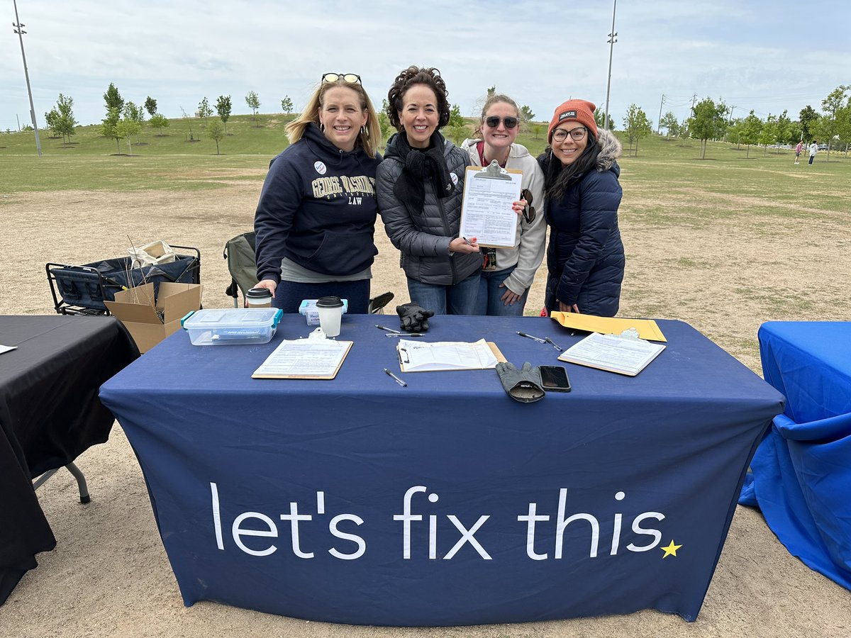 We had a fun, windy morning registering voters with <a href="/LetsFixThisOK/">Let's Fix This</a>! Are you registered? Are you voting consistently? Great - join us to increase your impact by helping others prepare &amp; vote!