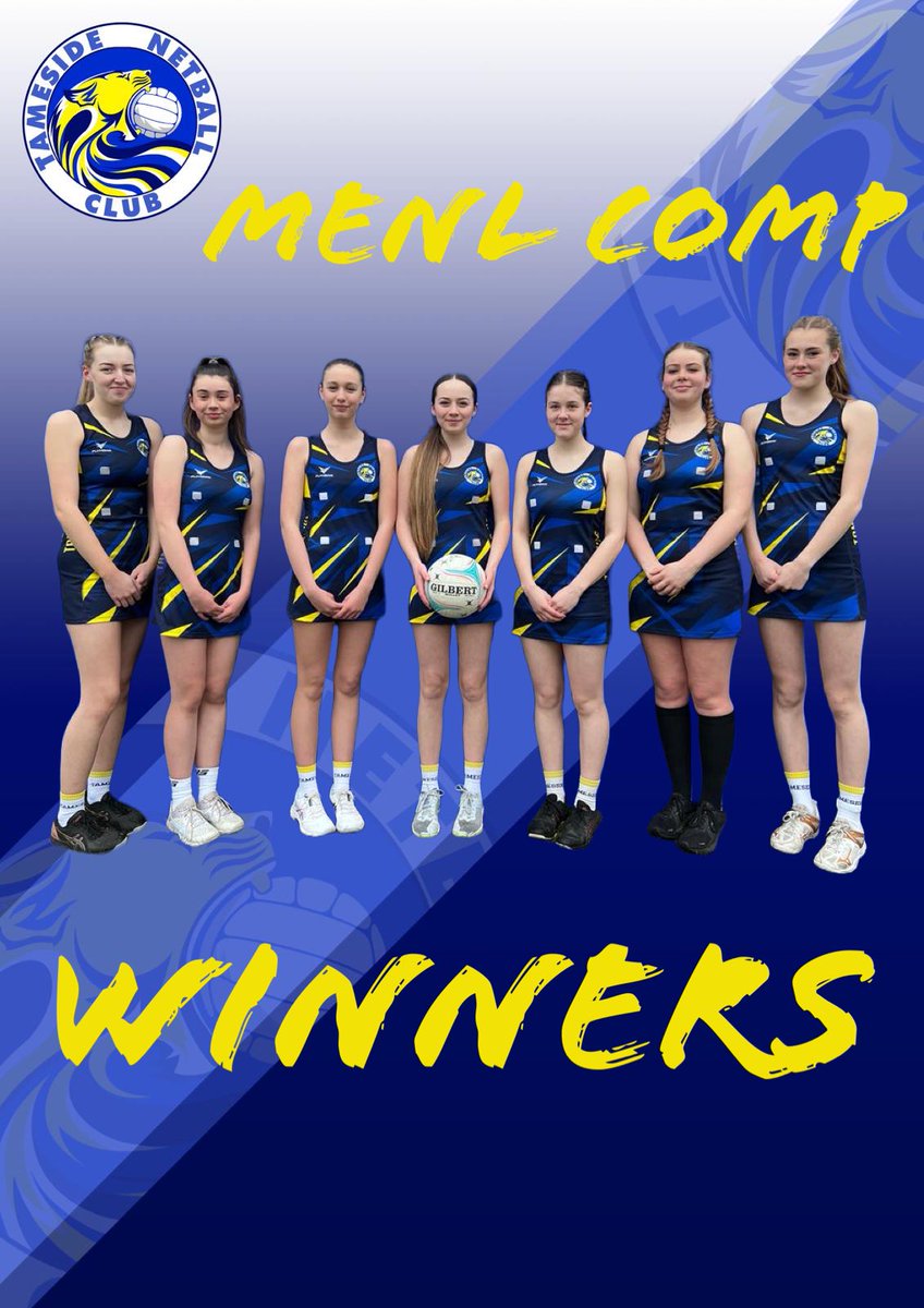 TamesideNC's tweet photo. What an achievement for our U15’s today in the MENL comp coming out as winners!! the girls worked hard and fought for the win putting into practice everything they had learnt at training 
It’s true what they say winners are grinners and these girls were so proud of their win💙💛 https://t.co/qdLR7dVU4S
