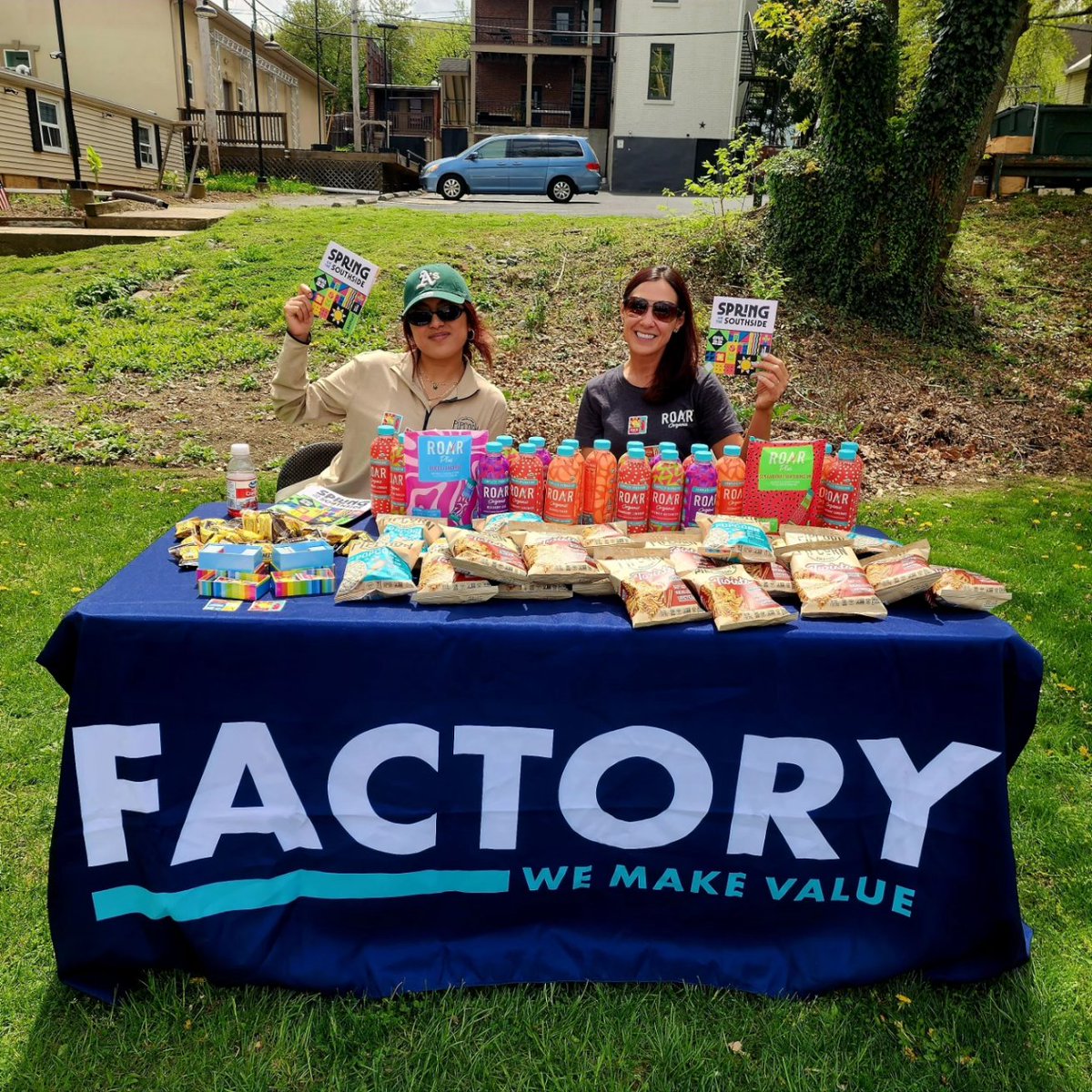 We had so much fun hanging out at Spring on Southside today! Thanks for showing the love for Pipcorn, ROAR, and Honey Stinger!