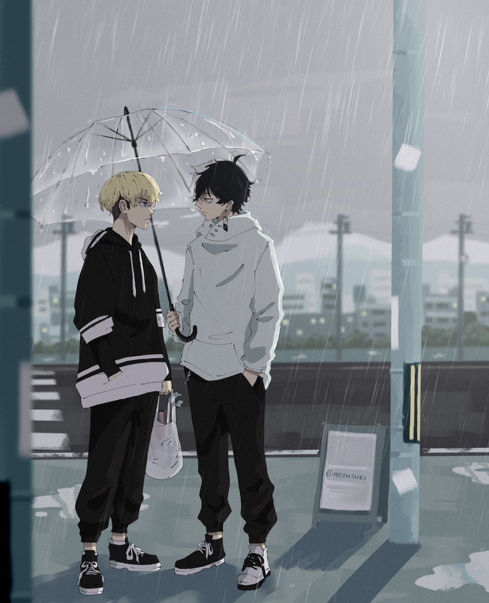 Rainy days are my favorite ☔️ #TokyoRevengers #chifuyumatsuno