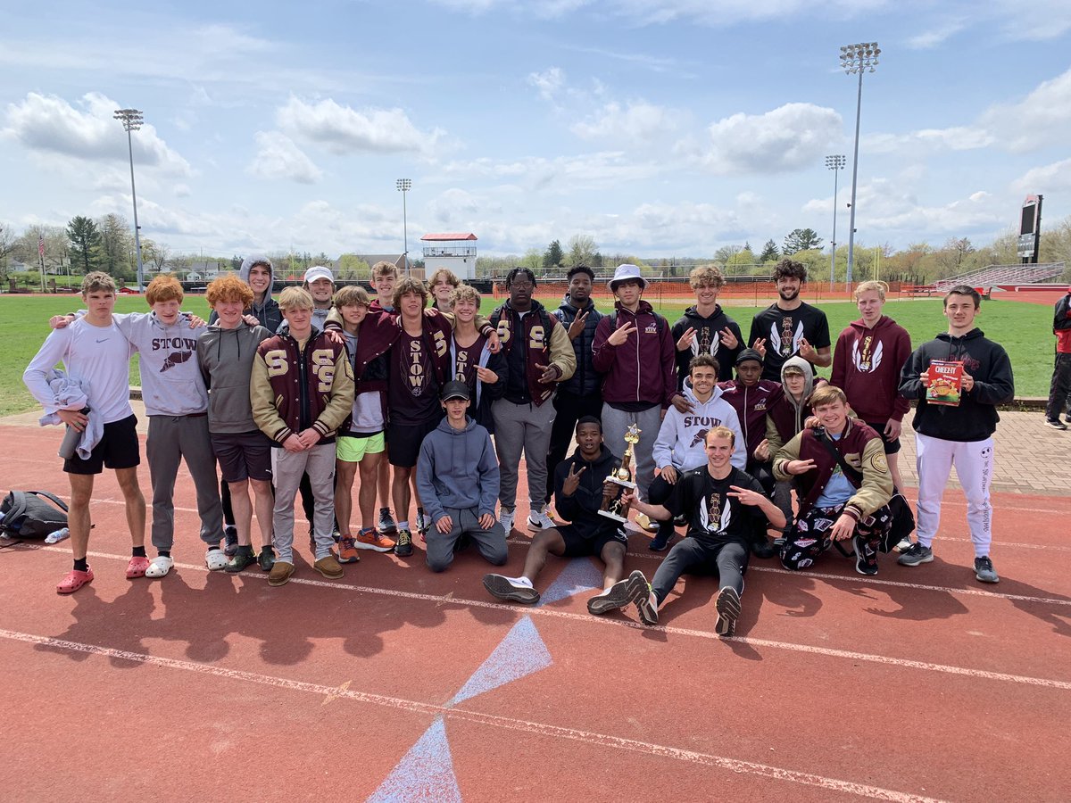 Congratulations to the boys of Stow Track &amp; Field, winners of the Chardon Hilltopper invitational for the 2nd straight year!  #StrongerTogether #speedkills