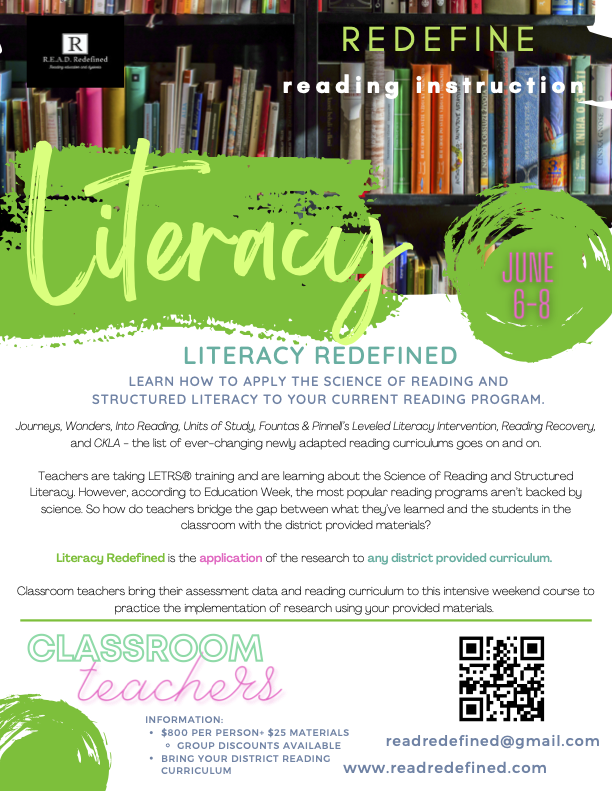 ReadRedefined's tweet photo. @educationweek There is professional development out there for teachers to learn how to make a dyslexic friendly classroom. https://t.co/3wVVHQnxR6 #readingforall #dyslexiaeducation #youusewhatyoualreadyhave https://t.co/2BacAkJTHm