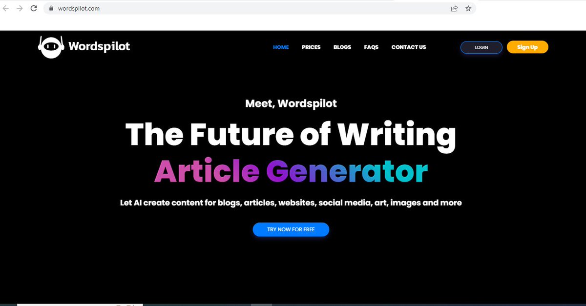 AI_Tool_Details's tweet image. Save time and money with Wordspilot! The ultimate #AIContentWriting tool for bloggers, marketers, and freelancers. Try it now!

chatgptdemo.com/product/wordsp…