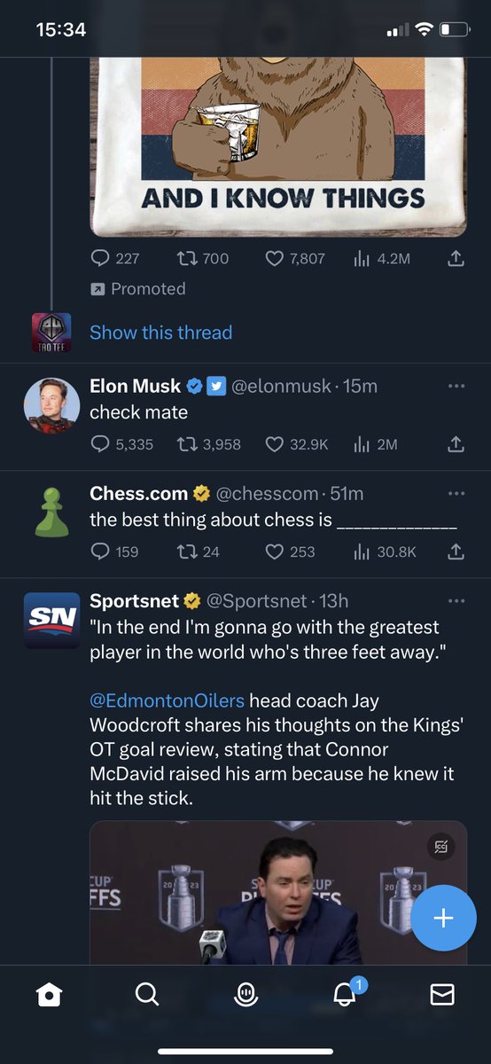 PatrickGarneau's tweet photo. @chesscom My feed exactly. https://t.co/AFLUYaAvxA