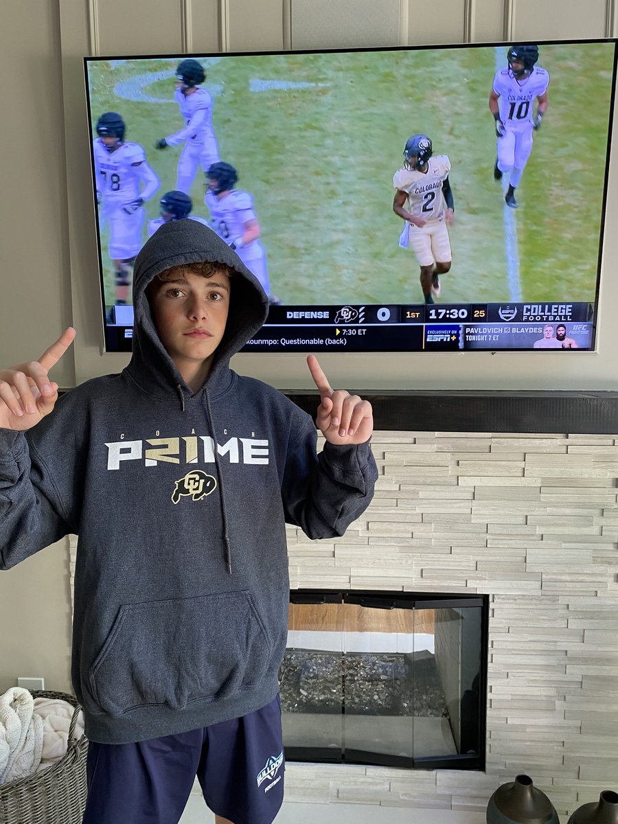 RRizzuti10's tweet image. Ready for @CUBuffsFootball Spring Game. 
Hey @DeionSanders #IAintHard2Find