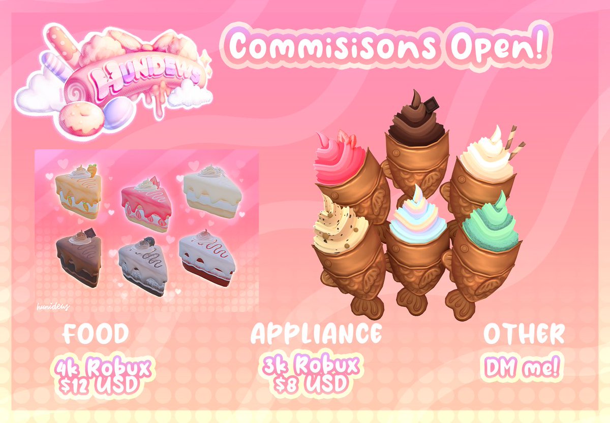 hunidews's tweet photo. 🌷My commissions have opened! This includes both building and modeling. If you are interested join my discord server: https://t.co/y35uy8FdBg 🩷 https://t.co/6xCXxbPBCy