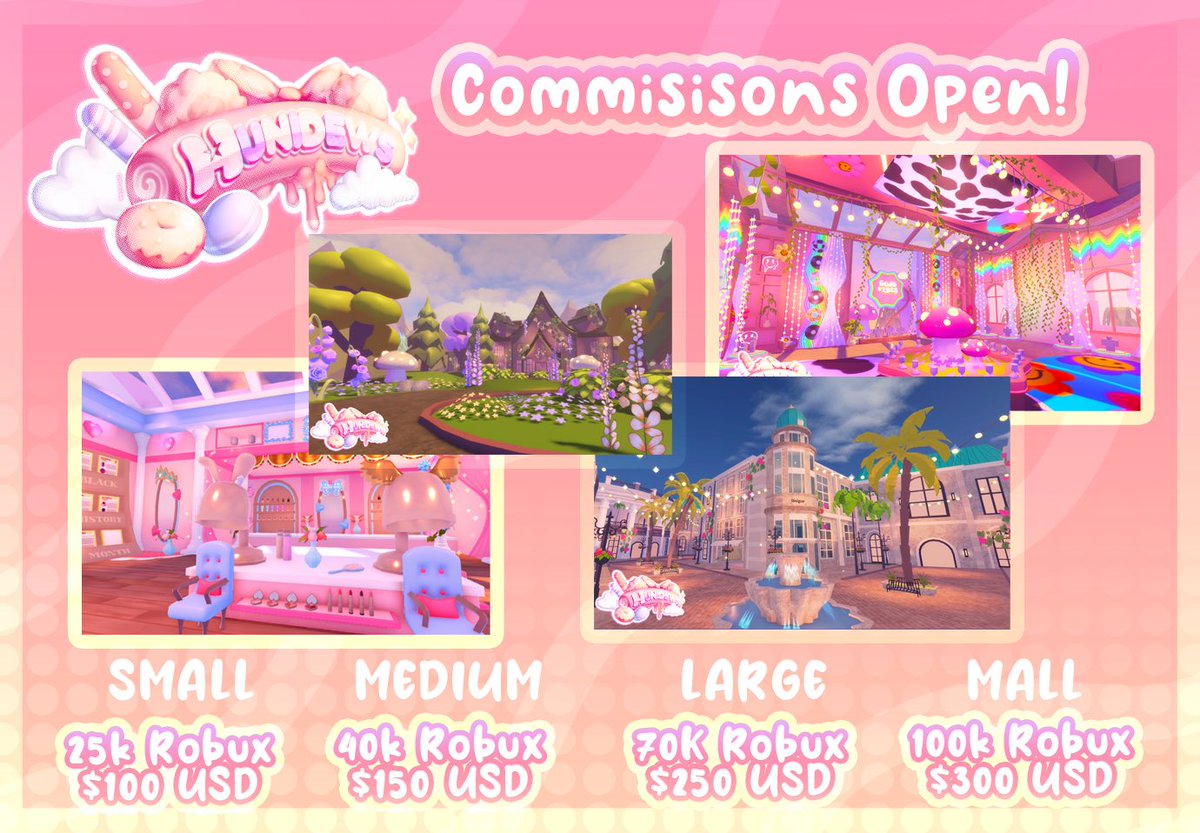 hunidews's tweet photo. 🌷My commissions have opened! This includes both building and modeling. If you are interested join my discord server: https://t.co/y35uy8FdBg 🩷 https://t.co/6xCXxbPBCy