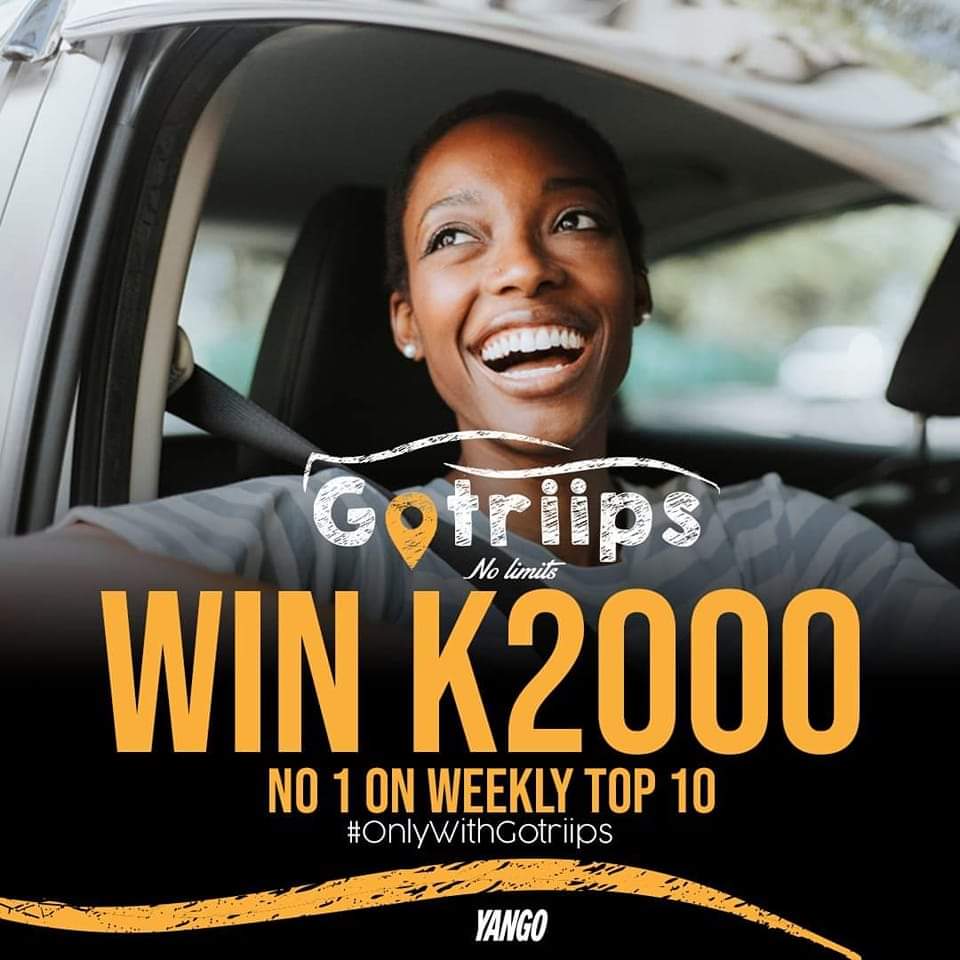 Benefits of being with Gotriips Yango  as you taxi (partner company) to join 0976678374 for Lusaka and Copperbelt 
1. No 1 on weekly top 10 gets K2000
2. 5% off on fuel
3. K150 for referrals K50 for the driver as signing up bonus
4. Show active hotspots.