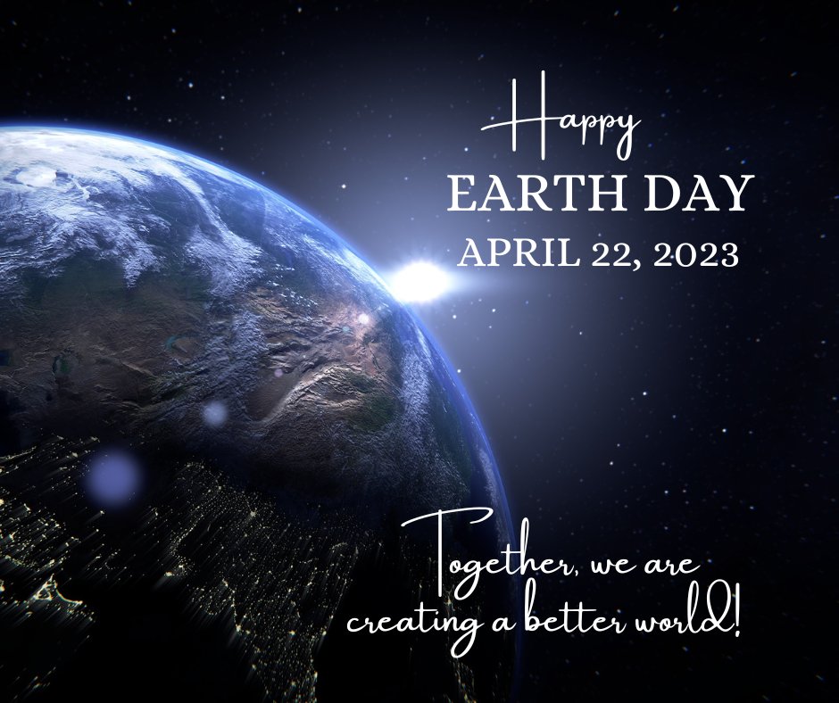 smapartner's tweet photo. From all of us at Sustainability Management Association, we wish you a very happy Earth Day! https://t.co/bVnntSpcqW