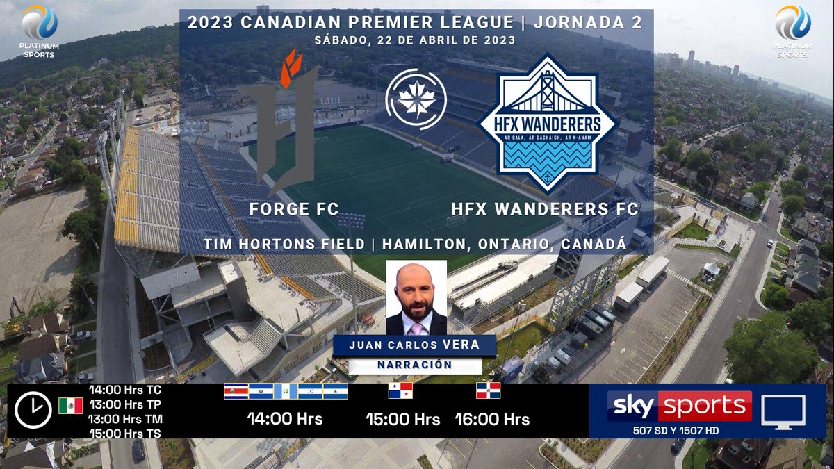ramonovic09's tweet photo. ๐จ๐ฆ #CPL #CanadianPremierLeague 2023 #Jornada2 | @ForgeFCHamilton ๐ @HFXWanderersFC
#Forge #HFXWanderers
๐๏ธ Hoy
๐ฒ๐ฝ โฐ 14:00 Hrs TC, 13:00 Hrs TP
๐จ๐ท๐ธ๐ป๐ฌ๐น๐ญ๐ณ๐ณ๐ฎ 14:00 Hrs
๐ต๐ฆ 15:00 Hrs
๐ฉ๐ด 16:00 Hrs
๐บ @SKYSportsMX 507 y 1507 HD
๐ค @verabohne
#FutbolxSKY #FORvHFX https://t.co/g9i79zwbVe