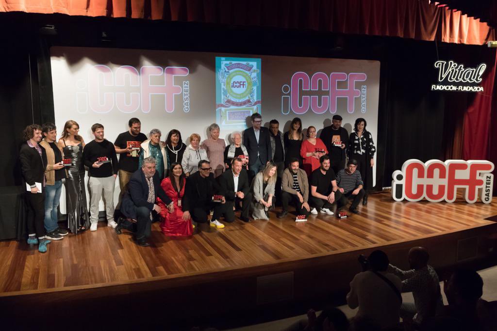 vitoriagasteiz's tweet photo. El Festival Internacional de Cortometrajes #Icoff Gasteiz, codirigido por Sonia Pacios y Kepa Sojo e impulsado por @VitalFundazioa ha cerrado este sábado su segunda edición con el reconocimiento a 'Cuerdas', de Estíbaliz Urresola, como mejor cortometraje https://t.co/OCwYCE8SeS