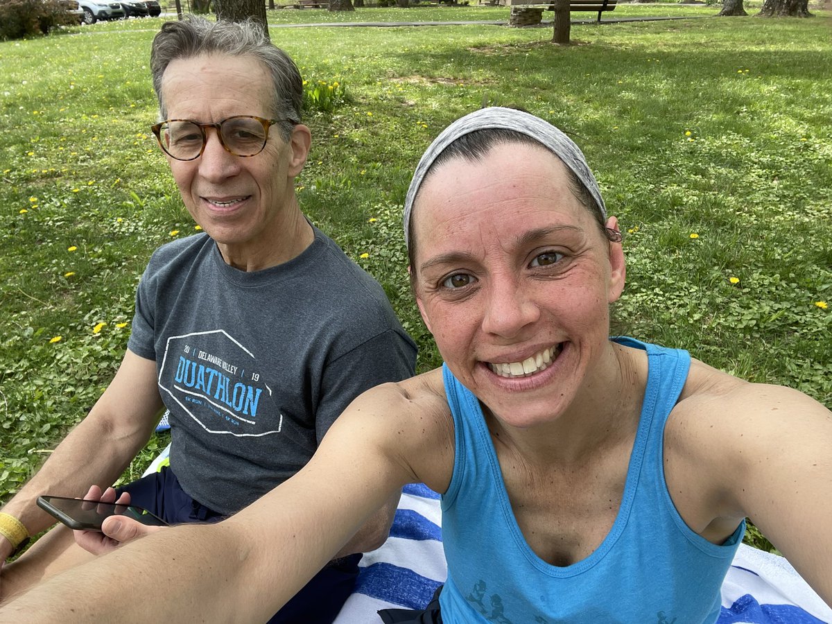 bctesche's tweet photo. Dr BROOKE on the move…Last run before the 1/2 marathon race next Saturday!! #GratefulandBlessed for an awesome friend and coach! #RunningRocks #HealthyLiving @albova2 https://t.co/5koWcYPmTZ