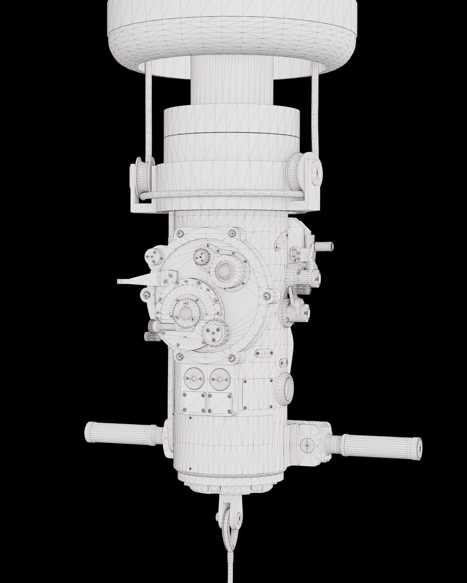 Mike65794415's tweet photo. D-2 submarine periscope. Modelled in blender, Textured in Substance Painter. Bakes in Marmoset. #3d #blender #blender3d #blendercommunity #subtancepainter #marmosettoolbag #physicallybasedrendering #gameassets #hardsurface #periscope #submarine #cyclesrender https://t.co/zY22Clz3mC