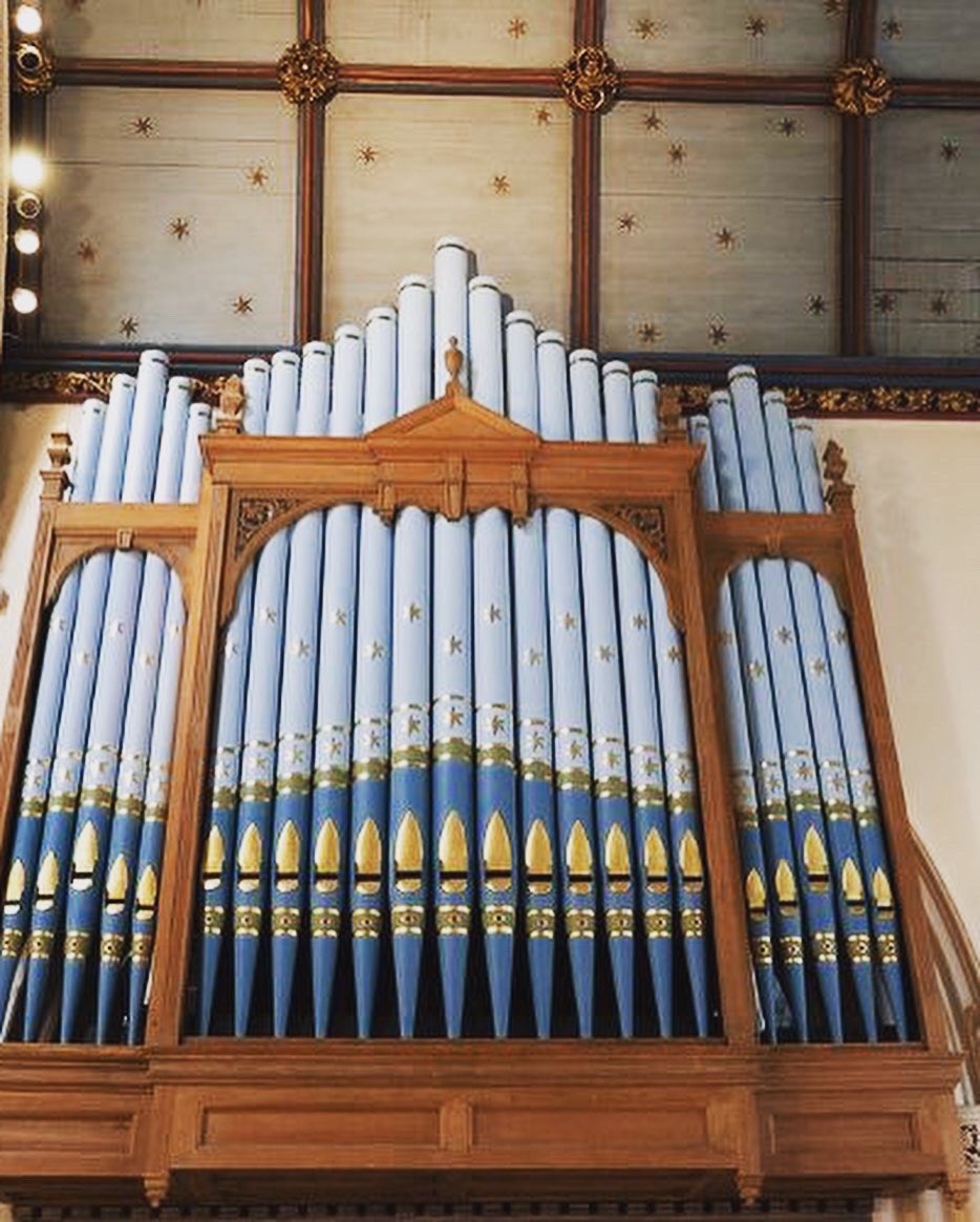 ststephensroch1's tweet photo. Happy #InternationalOrganDay 2023! Here is our 2-manual organ originally built in 1903 by J. J. Binns for a church in Leith, inaugurated by the consultant Alfred Hollins, and Binns’ demonstration organ and the basis for other organs built by the company in the Edinburgh area. https://t.co/46tzdL1Vkg