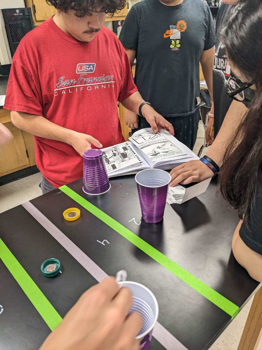SMHSBio's tweet photo. @SMHS_SMCISD Biology EOC Olympics Event 4: ShuffleBoard!  #DontDoubtUs #Keys2SMHS @SRattlerscience https://t.co/AKvDS0YZmb