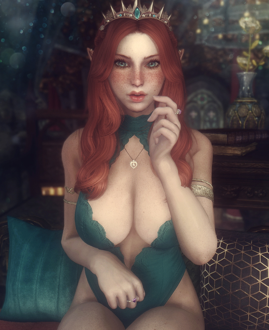 Aurielle - "Magical Beauty " - Part 3
#Skyrim #Aurielle #NSFW #Screenshot