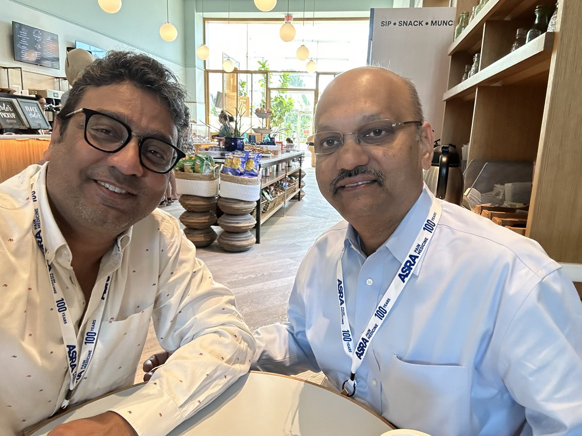 alok srivastava (@doc_alok) on Twitter photo It was honour and privilege to meet Dr Sanjay Sinha who first described the IPACK block. We discussed his recent innovation to control pain by neuromodulation with a simple device - pathbreaking concept. <a href="/ssinha3300/">Sanjay_Sinha</a> #ASRASpring23 #ASRA100 It was honour and privilege to meet Dr Sanjay Sinha who first described the IPACK block. We discussed his recent innovation to control pain by neuromodulation with a simple device - pathbreaking concept. <a href="/ssinha3300/">Sanjay_Sinha</a> #ASRASpring23 #ASRA100