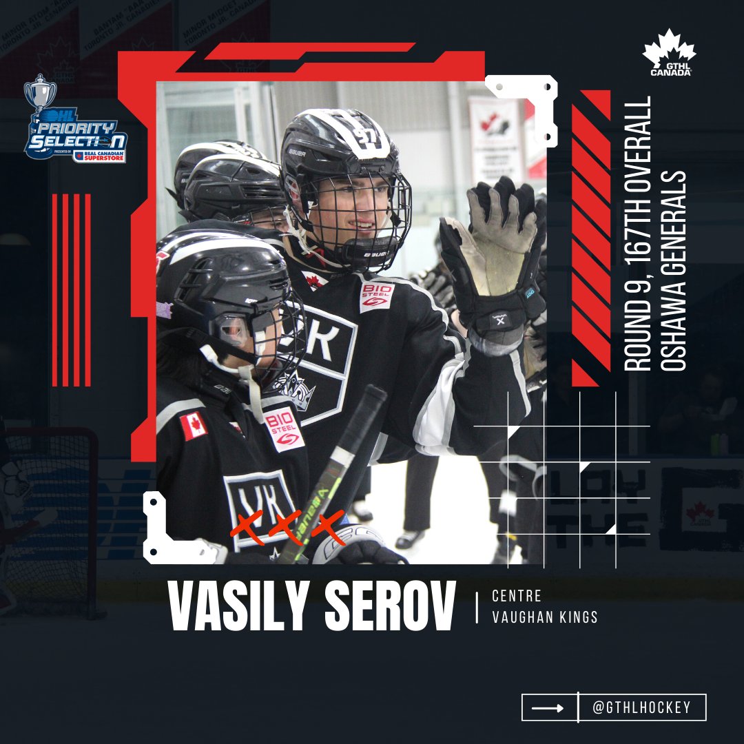 Congrats Mikael, James, Matthew, and Vasily!

⚫️ Mikael Tissier: 160th overall to <a href="/SpitsHockey/">Windsor Spitfires</a>
⚫️ James Meredith: 161st overall to <a href="/OHLBattalion/">North Bay Battalion</a> 
⚫️ Matthew Manza: 166th overall to <a href="/KingstonFronts/">Kingston Frontenacs</a> 
⚫️ Vasily Serov: 167th overall to <a href="/Oshawa_Generals/">Oshawa Generals</a> 

#OHLDraft | <a href="/OHLHockey/">Ontario Hockey League</a>