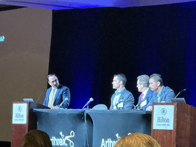 It's an honor to represent Summit Surgical and Arthrex at this year’s Western Orthopedic Summit in La Jolla.
Looking forward to the future of sports medicine and happy to be working with Arthrex to make this happen. 

#Innovation #Arthrex #Cuttingedge #Gamechangingtech