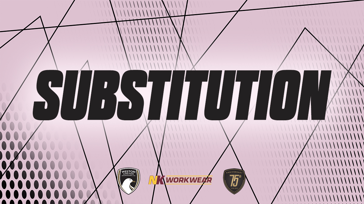 WSM_AFCOfficial's tweet photo. 68 - Mehew off, Maspero on.

Dan comes on for his league debut 💪

Salisbury 1-0 WsM

#WsMAFCMatchDay supported by #NKWorkwear ⚪️⚫️ https://t.co/CWQR6KlIud