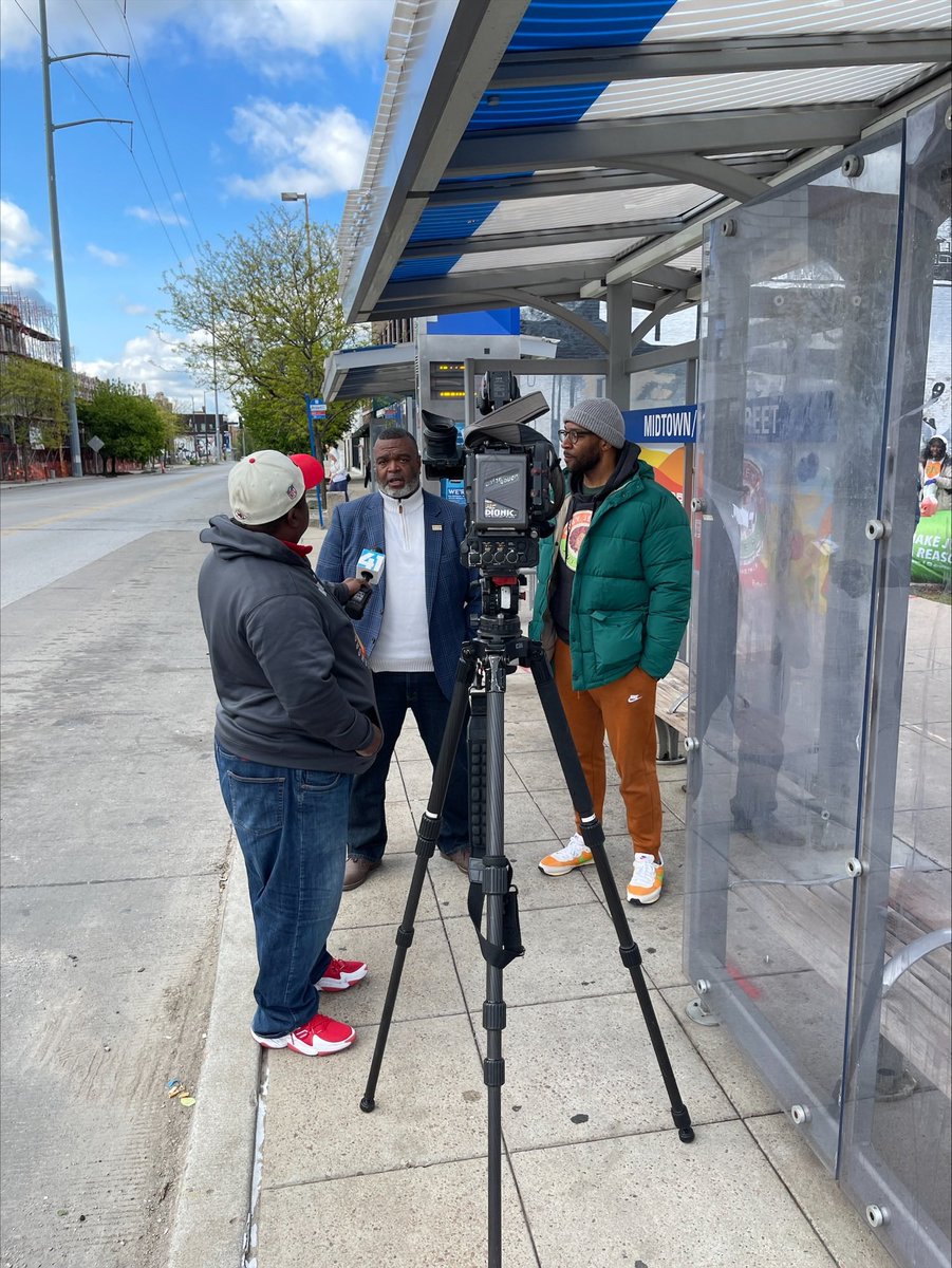 RideKCTransit's tweet photo. “The bus hub at 31st &amp; Troost is a stop I and my family used way back in the day, including Ruby Jean,” said Chris Goode,“People who are riding the bus should be able to do so in a manner that is dignified. The gratitude felt every time we’ve picked up litter has been enormous.” https://t.co/wiHqzcROTC
