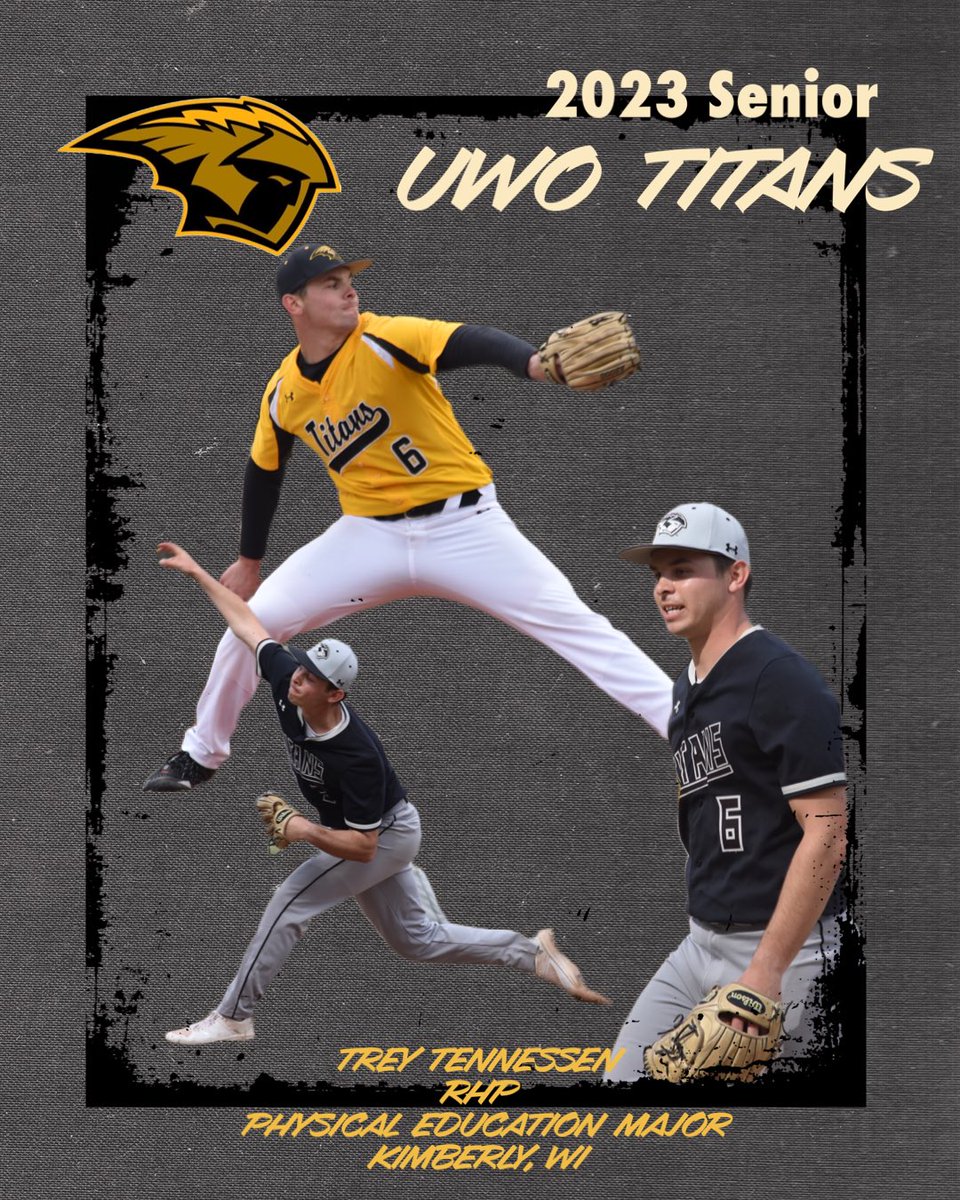 As we celebrate Senior Day and our 13 seniors today, we want to say Thank you and Congratulations to Trey Tennessen!