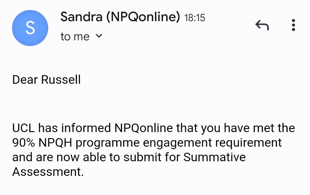 Russell Smart NPQH FCCT tweet media