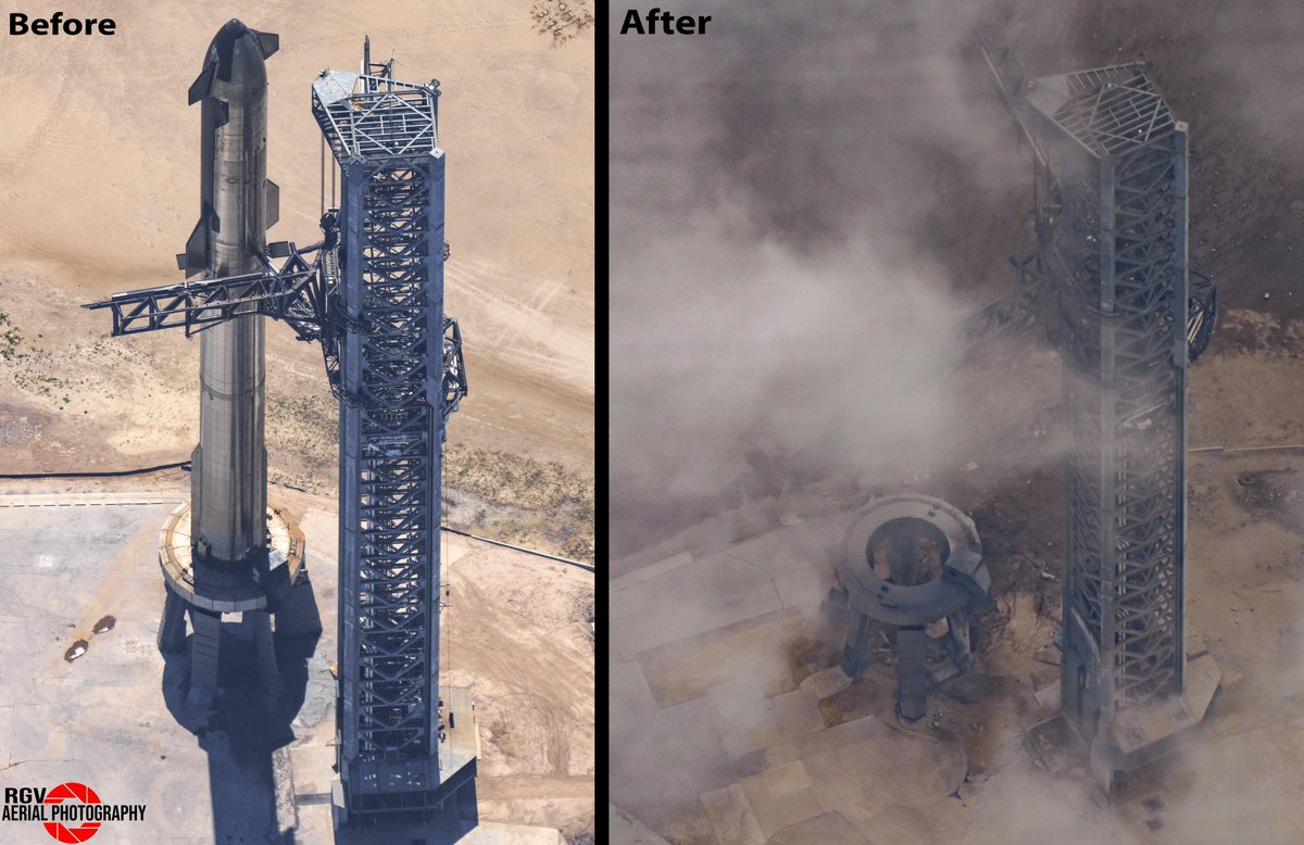 Launch pad before and after video is out!
Full flyover video link🔗 youtu.be/_Ln4cr8EpwQ