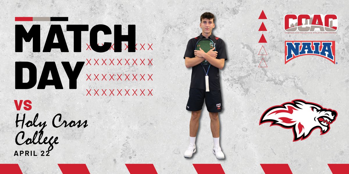 StritchWolves's tweet image. 🎾 Battle for the top spot!

The Wolves are in Indiana for matches to determine the top spot in the CCAC! 

Both Stritch teams sit in 1st with both HCC teams in 2nd! 

#stritchwolves