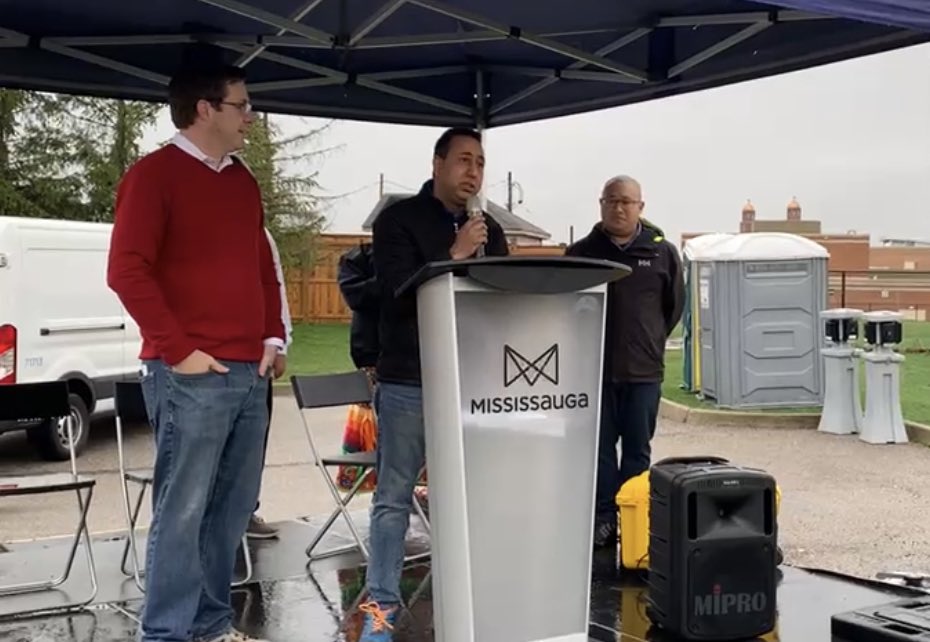 DeepakAnandMPP's tweet photo. Had an inspiring start of day to celebrate #InternationalMotherEarthDay with @citymississauga ‘s #MillionTree project to help support #MotherEarth. Thank you to all community members for your commitment & passion to rejuvenate our environment. #HappyInternationMotherEarthDay https://t.co/1pOAFWnjO3