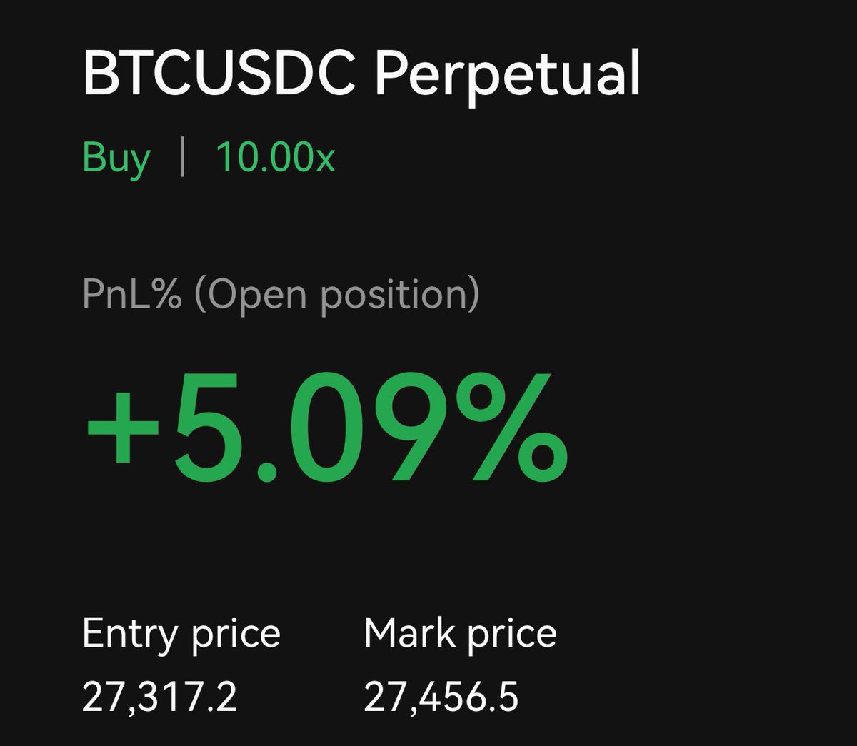 AshCrypto's tweet photo. I LONGED #BITCOIN AT $27,300

IF BTC HITS $29,400 I WILL GIVEAWAY
$1,000 FROM THE PROFITS https://t.co/o3eDXUN1CO